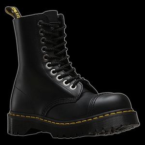 Steel Toe Doc Martens Combat Boots
